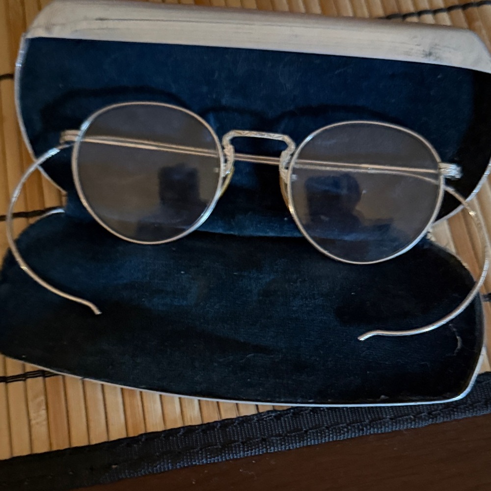 Antique Spectacles and Case